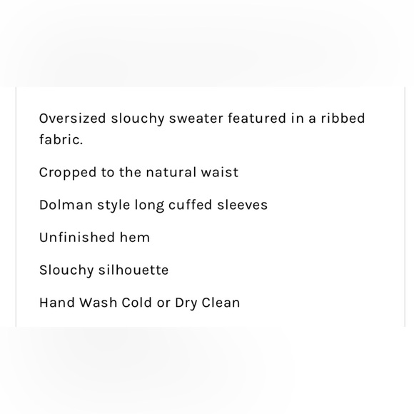 Free People - “I Can't Wait” Ribbed Sweater XS - Picture 6 of 6